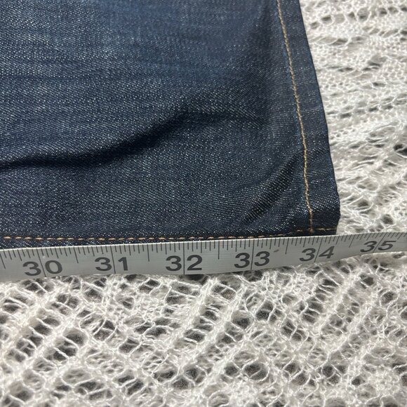 HUDSON Los Angeles Jeans Blue Dark Wash Men’s Size W34x34 Current Made In USA - Picture 9 of 9